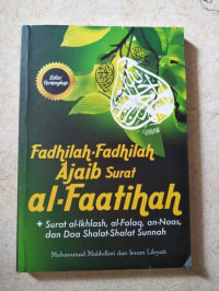 Image of Fadhilah-fadhilah Ajaib Surat Al-Faatihah